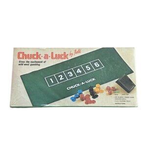 Chuck a luck by field vintage game new in box rare!